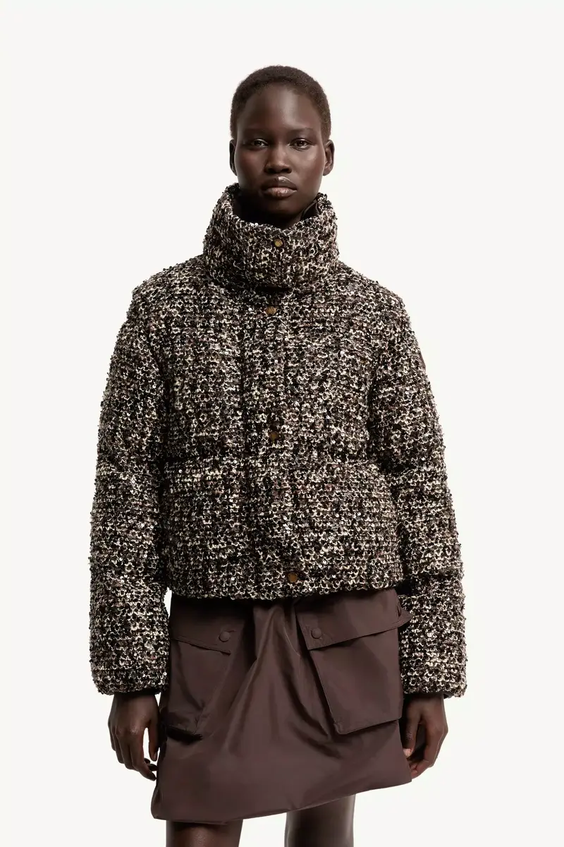 Moncler Poetique 2-in-1 Short Sequin Down Jacket | Thumbnail 5 Moncler Poetique 2-in-1 Short Sequin Down Jacket | Thumbnail 5