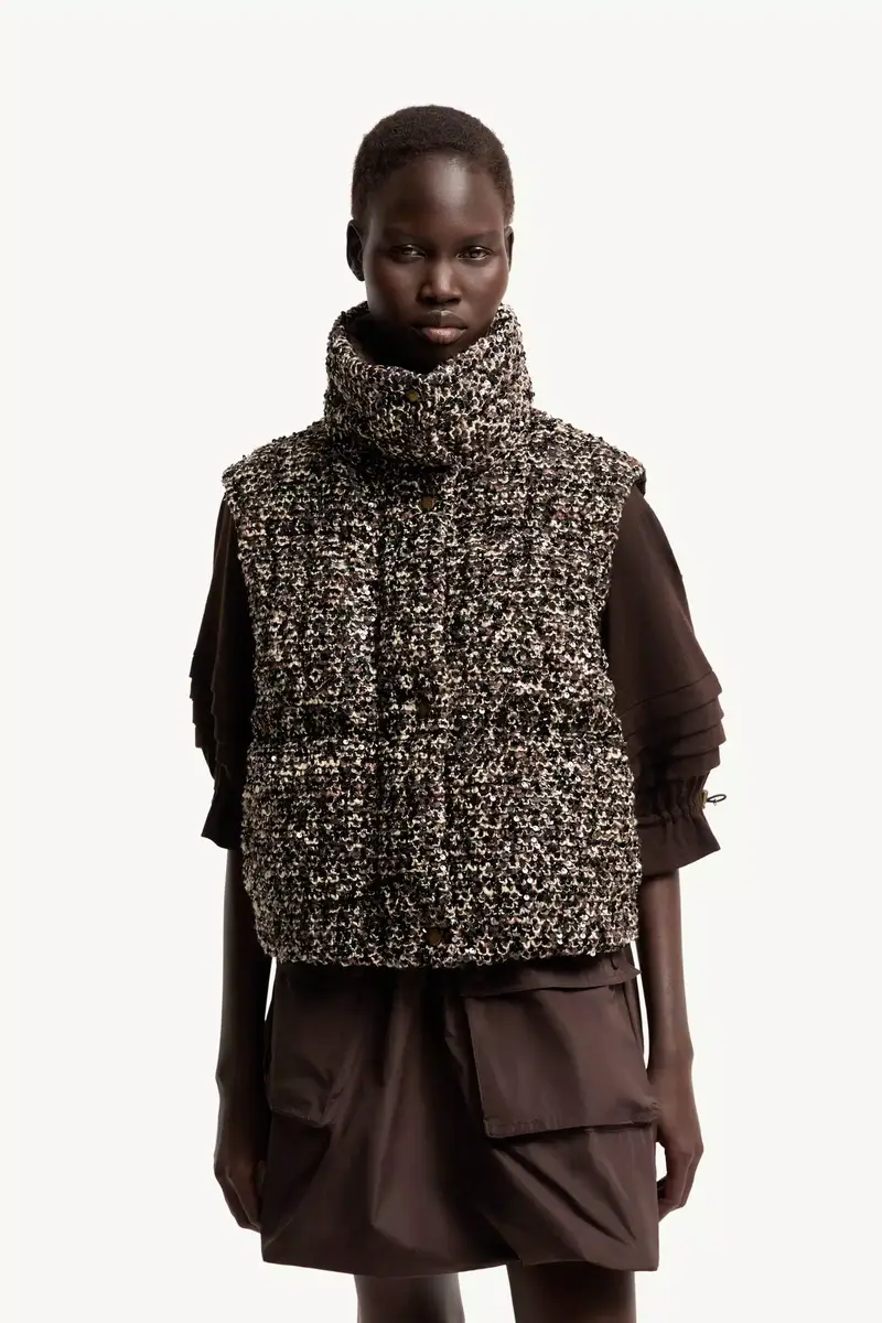 Moncler Poetique 2-in-1 Short Sequin Down Jacket | Thumbnail 7 Moncler Poetique 2-in-1 Short Sequin Down Jacket | Thumbnail 7