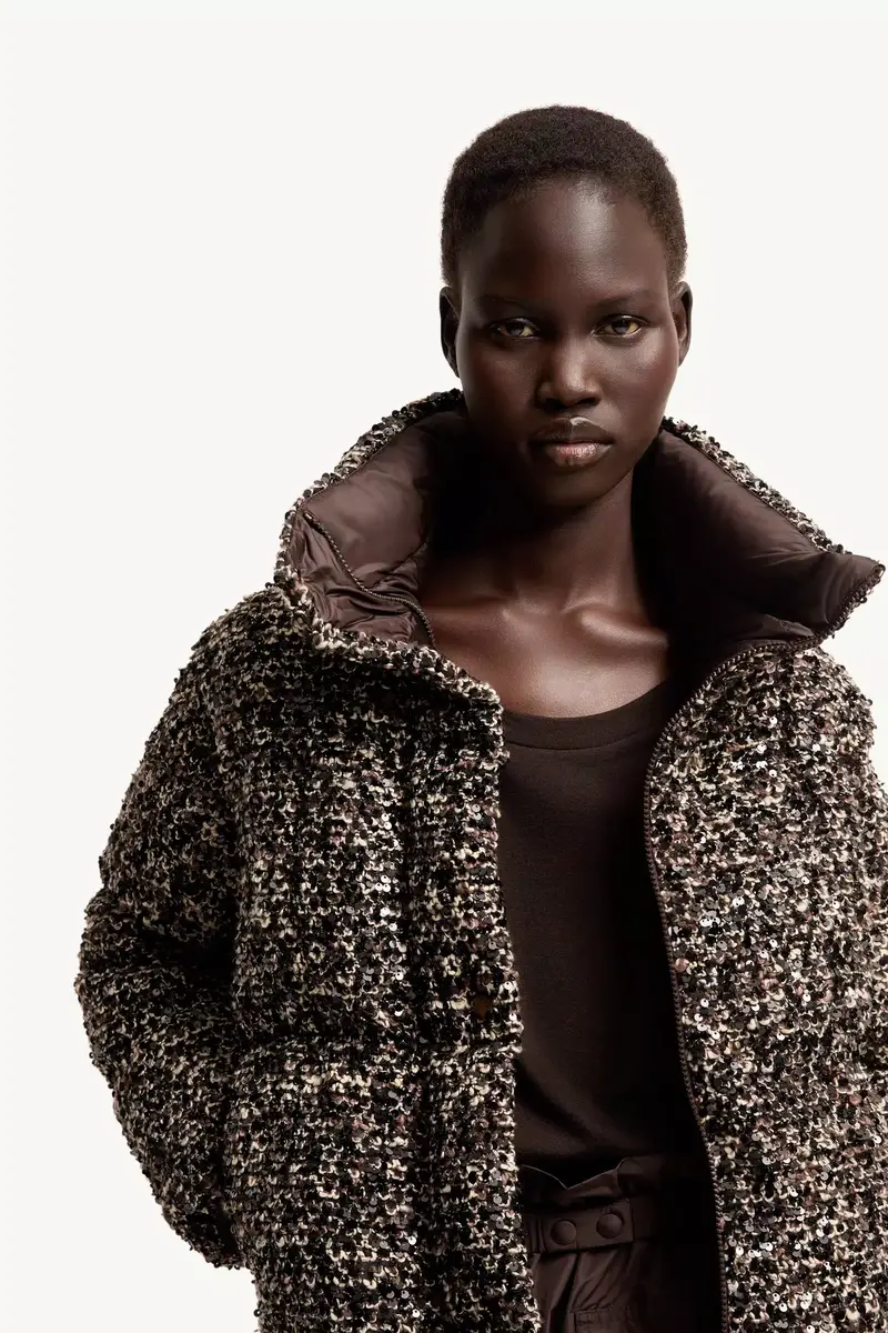 Moncler Poetique 2-in-1 Short Sequin Down Jacket | Thumbnail 8 Moncler Poetique 2-in-1 Short Sequin Down Jacket | Thumbnail 8