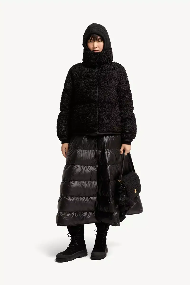 Moncler Sittelles Short Jacquard Fil Coupé Jacket | Thumbnail 3 Moncler Sittelles Short Jacquard Fil Coupé Jacket | Thumbnail 3