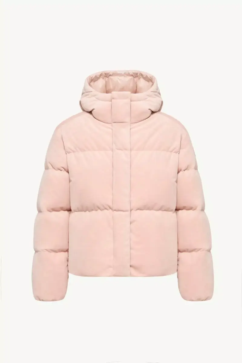 Moncler Enigme Hooded Chenille Short Down Jacket | Thumbnail 2 Moncler Enigme Hooded Chenille Short Down Jacket | Thumbnail 2
