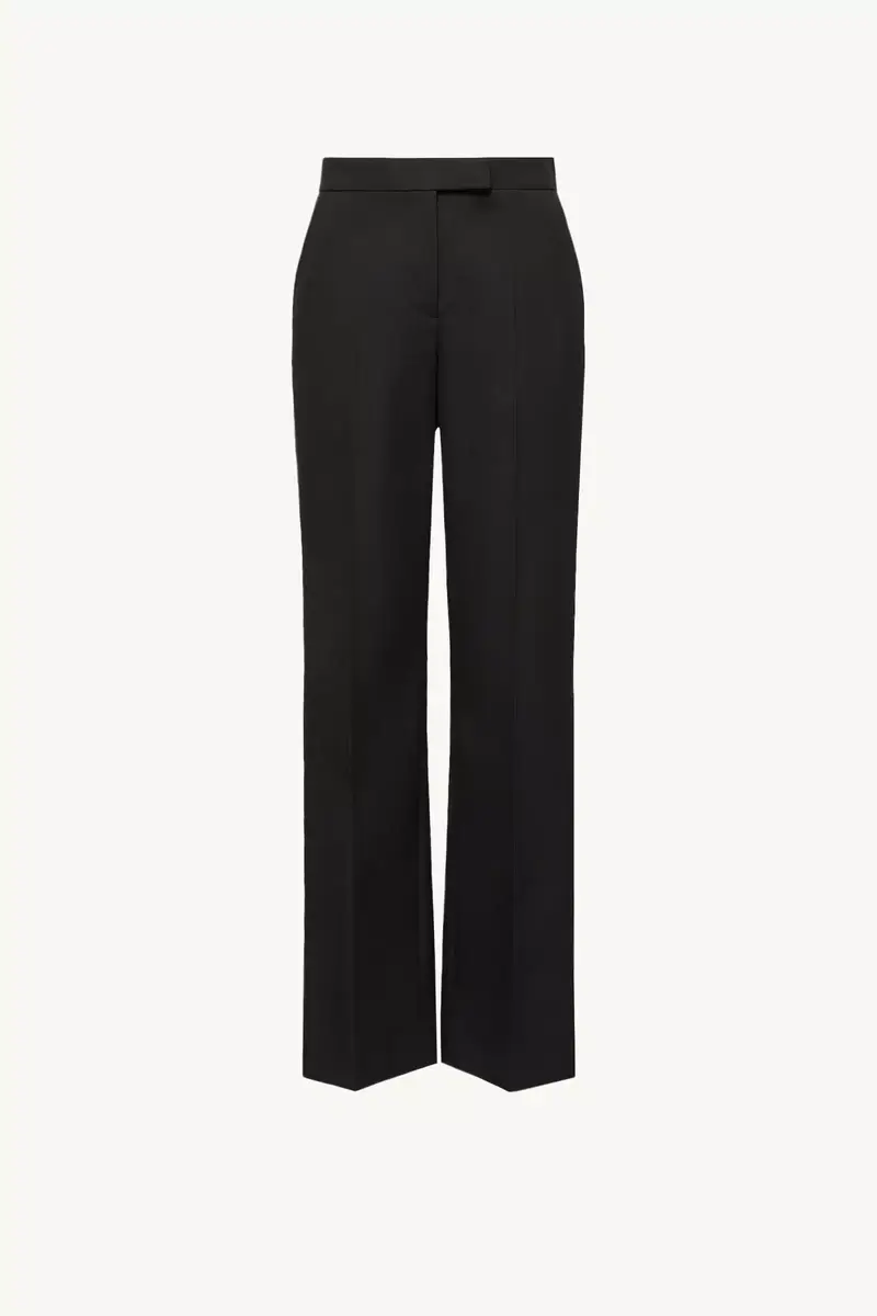 Moncler Wool Blend Gabardine Pants | Thumbnail 2 Moncler Wool Blend Gabardine Pants | Thumbnail 2