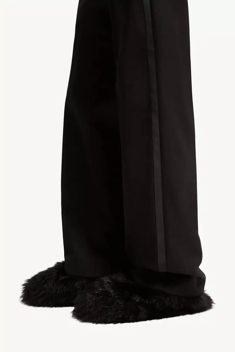 Moncler Wool Blend Gabardine Pants | Thumbnail 4 Moncler Wool Blend Gabardine Pants | Thumbnail 4