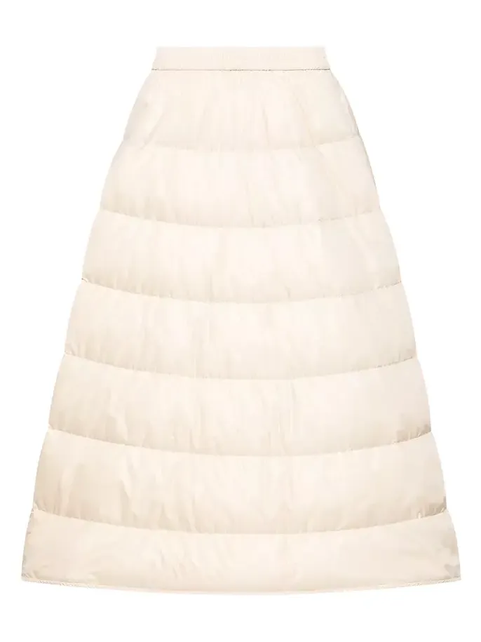 A-line Down Midi Skirt A-line Down Midi Skirt