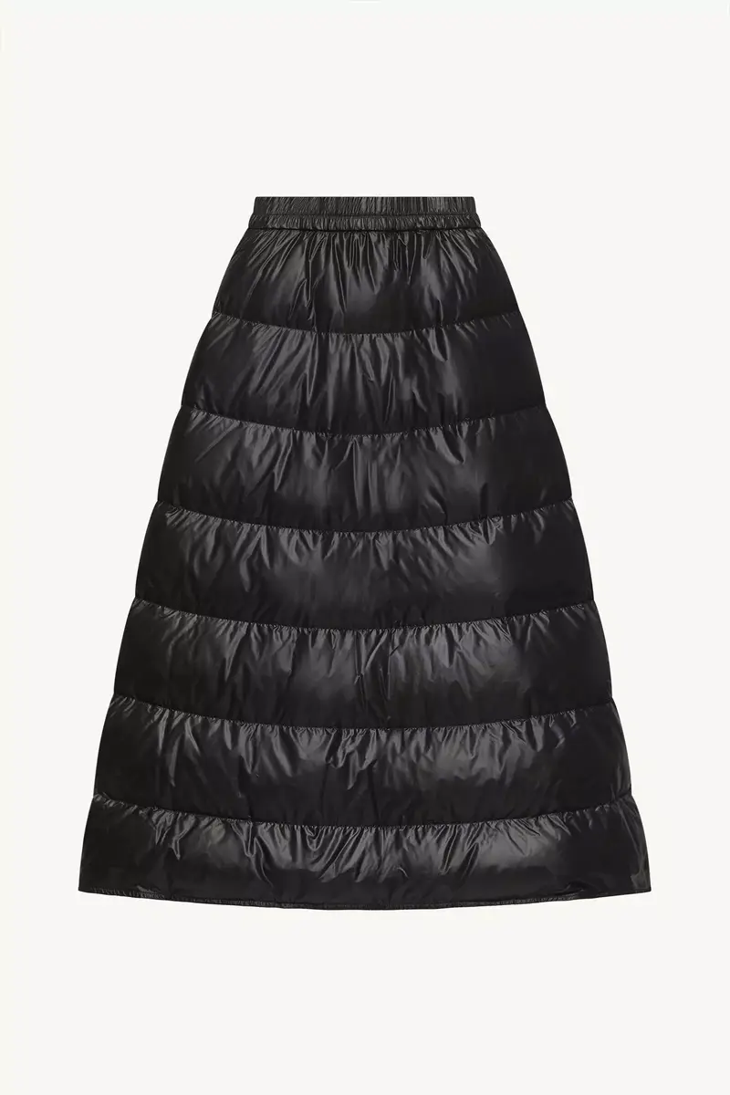Moncler A-line Down Midi Skirt | Thumbnail 2 Moncler A-line Down Midi Skirt | Thumbnail 2