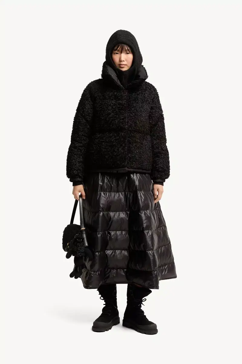 Moncler A-line Down Midi Skirt | Thumbnail 3 Moncler A-line Down Midi Skirt | Thumbnail 3