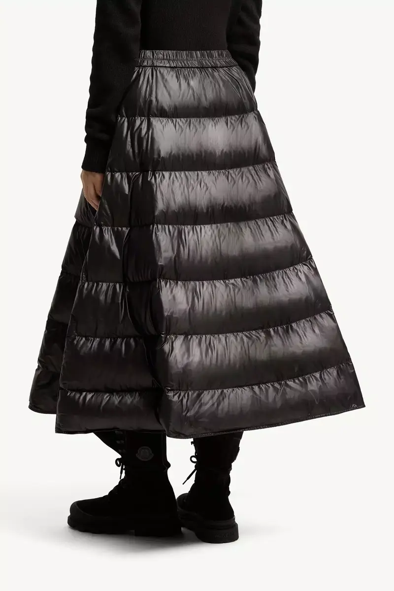 Moncler A-line Down Midi Skirt | Thumbnail 6 Moncler A-line Down Midi Skirt | Thumbnail 6