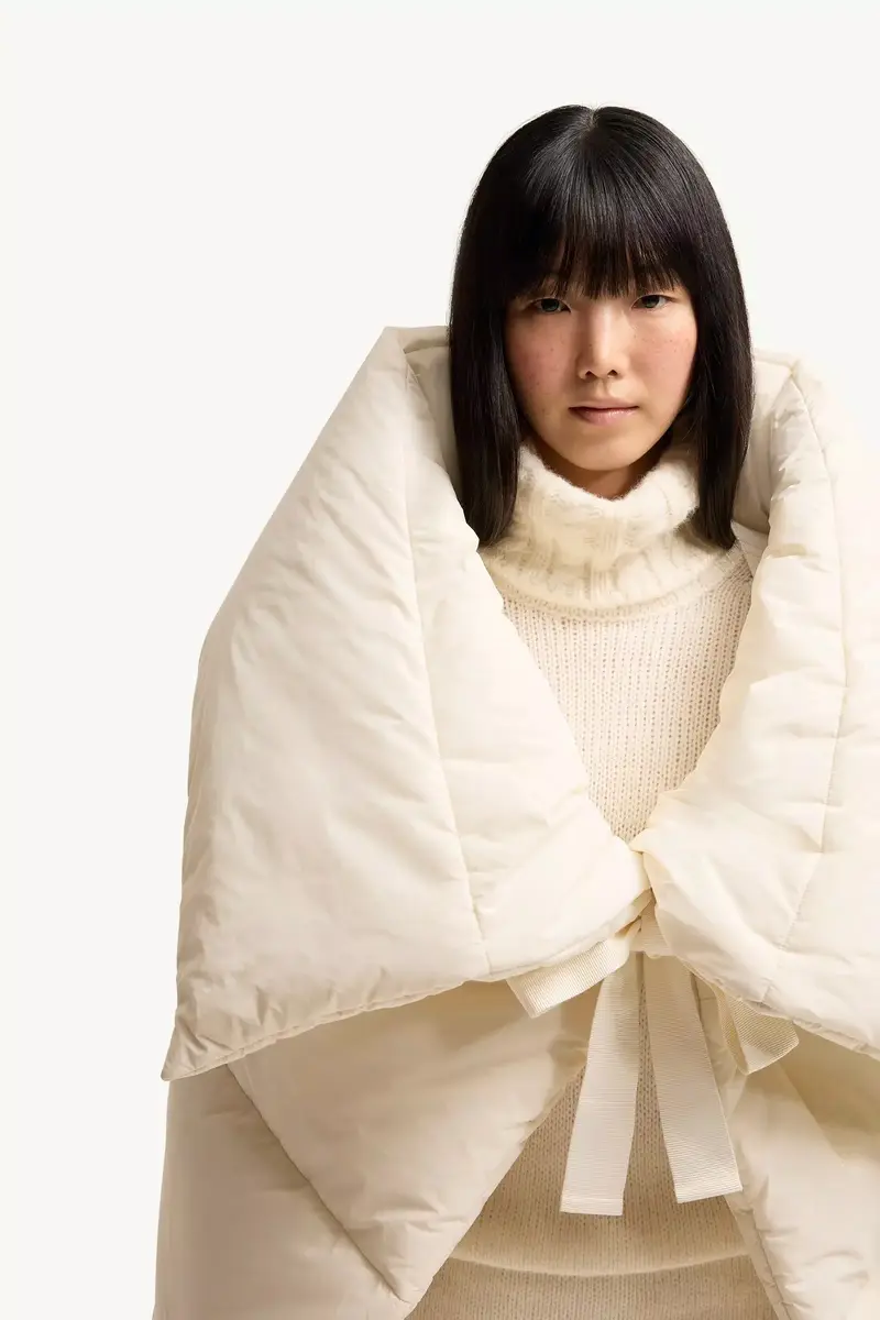 Moncler Taffeta Padded Cape | Thumbnail 8 Moncler Taffeta Padded Cape | Thumbnail 8