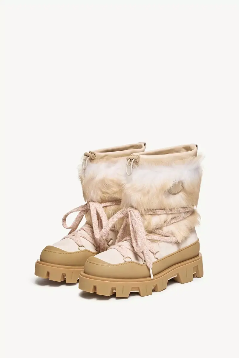 Moncler Peak Après Shearling & Suede Boots | Thumbnail 5 Moncler Peak Après Shearling & Suede Boots | Thumbnail 5
