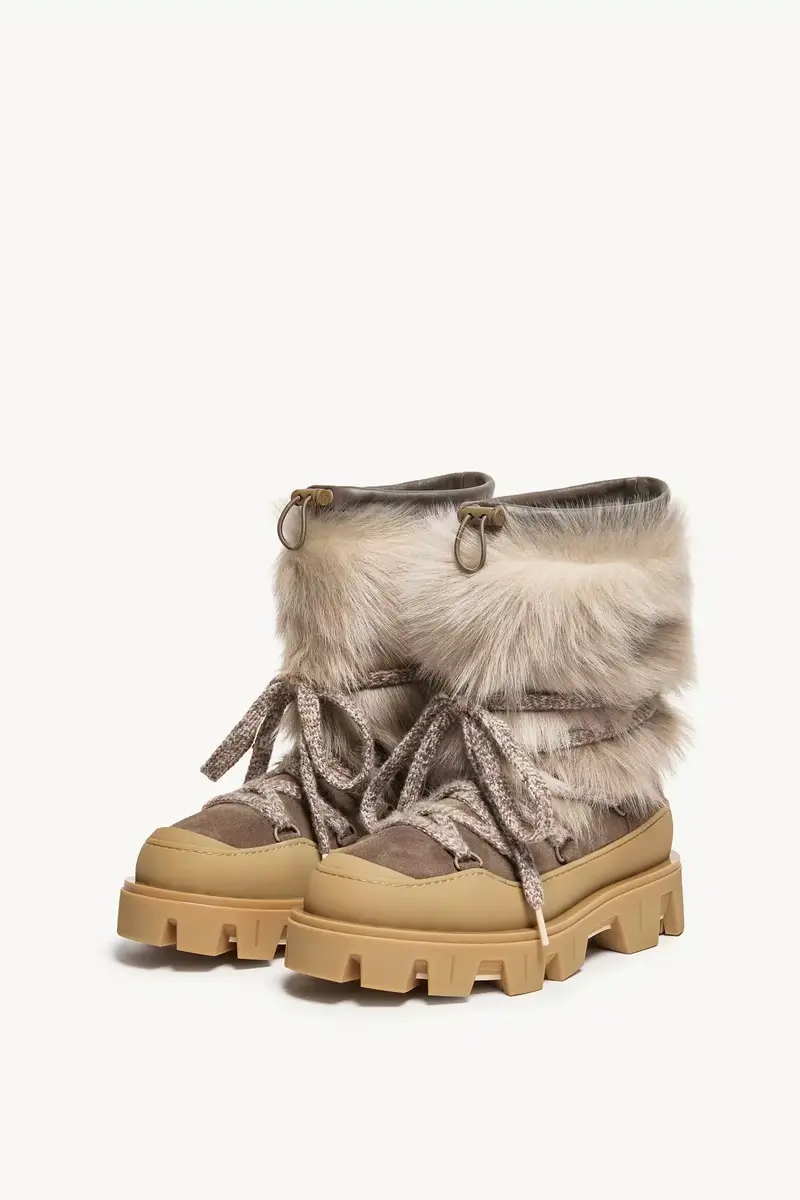 Moncler Peak Après Shearling & Suede Boots | Thumbnail 5 Moncler Peak Après Shearling & Suede Boots | Thumbnail 5