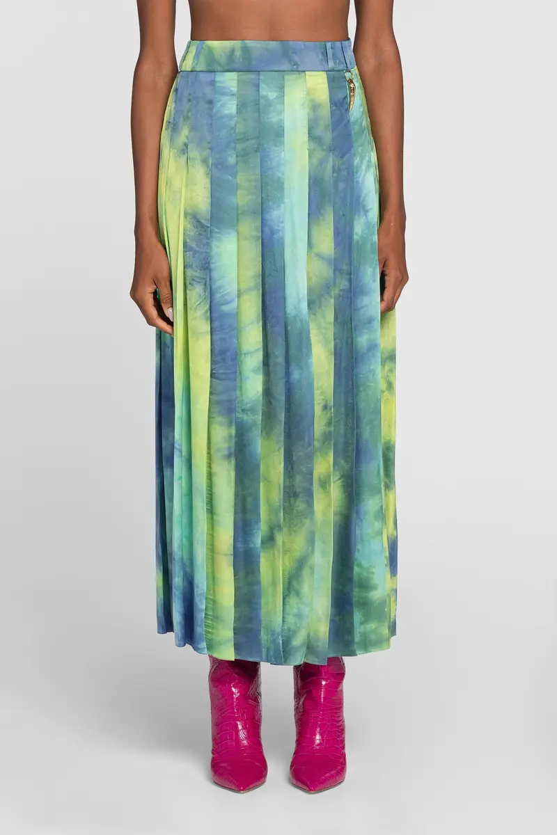Roberto Cavalli Tie-dye midi skirt | Thumbnail 3