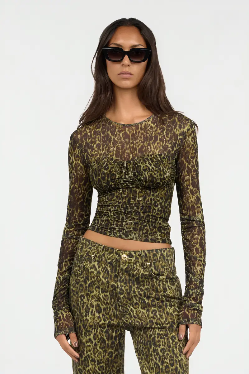 Roberto Cavalli Leopard Print T-Shirt | Thumbnail 2 Roberto Cavalli Leopard Print T-Shirt | Thumbnail 2