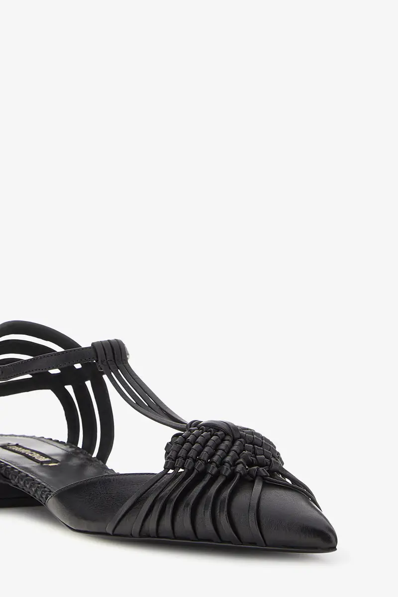 Roberto Cavalli Ballerina with weave | Thumbnail 4 Roberto Cavalli Ballerina with weave | Thumbnail 4