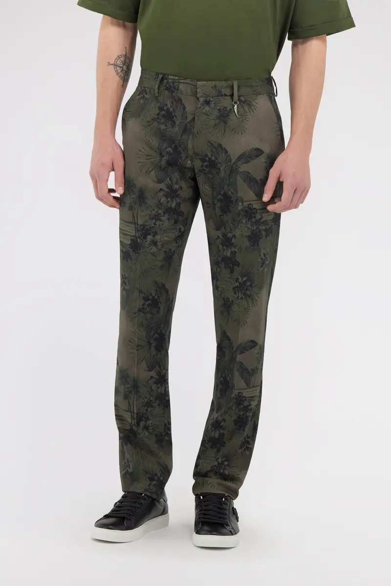 Roberto Cavalli Hawaii Green printed trousers | Thumbnail 2 Roberto Cavalli Hawaii Green printed trousers | Thumbnail 2