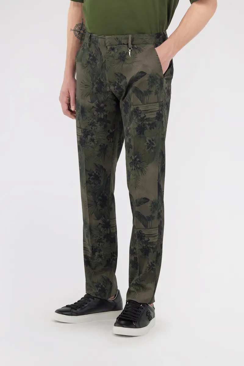 Roberto Cavalli Hawaii Green printed trousers | Thumbnail 4 Roberto Cavalli Hawaii Green printed trousers | Thumbnail 4