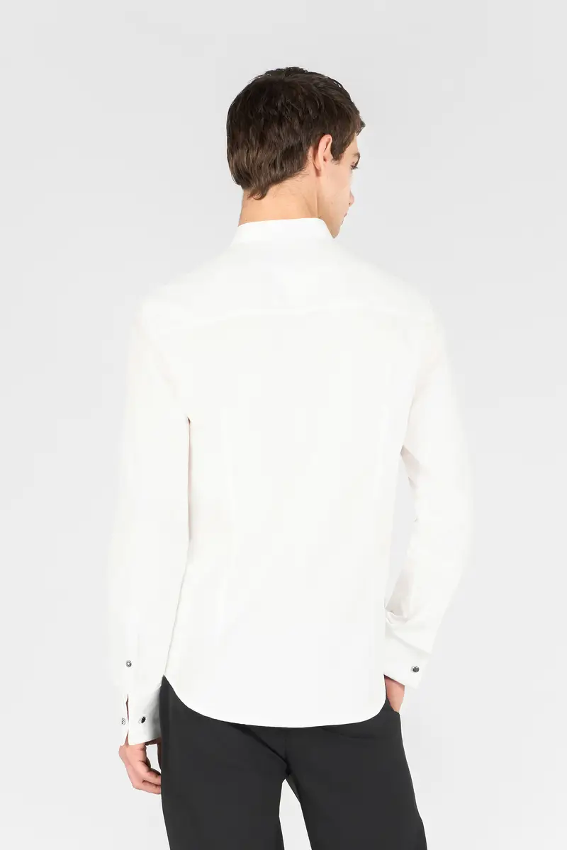Roberto Cavalli Shirt with plastron | Thumbnail 3 Roberto Cavalli Shirt with plastron | Thumbnail 3