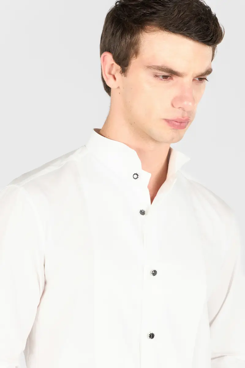 Roberto Cavalli Shirt with plastron | Thumbnail 4 Roberto Cavalli Shirt with plastron | Thumbnail 4