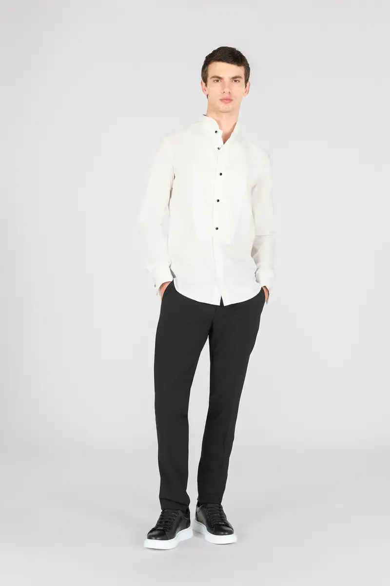 Roberto Cavalli Shirt with plastron | Thumbnail 7 Roberto Cavalli Shirt with plastron | Thumbnail 7