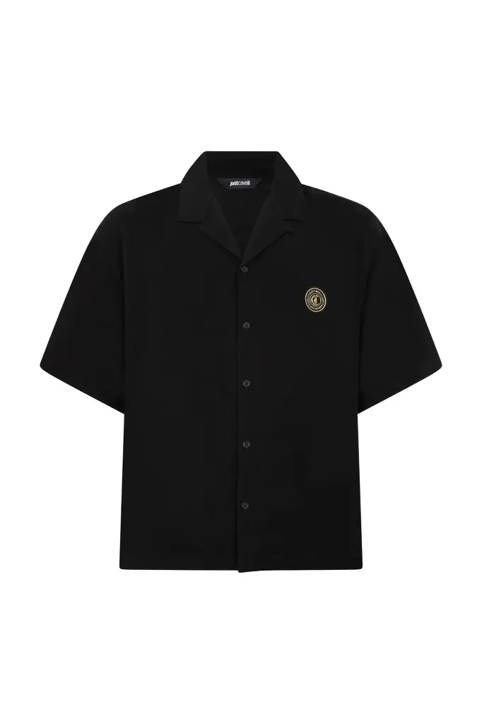 Roberto Cavalli Shirt with Embroidered Logo