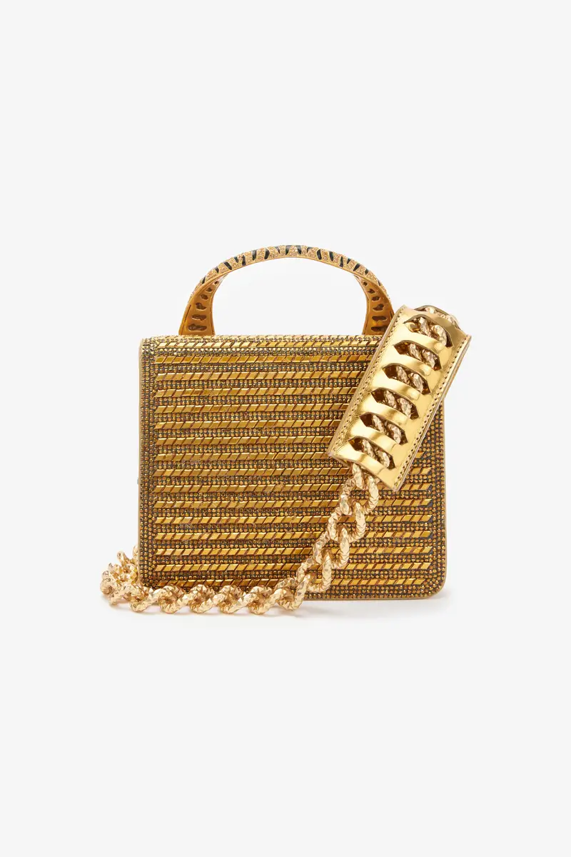Roberto Cavalli Mini Roar Bag With Crystals | Thumbnail 3 Roberto Cavalli Mini Roar Bag With Crystals | Thumbnail 3