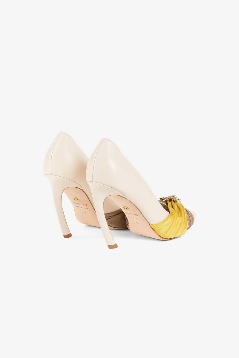 Roberto Cavalli Grapes-charm Tiger-Tooth slingback pumps | Thumbnail 3 Roberto Cavalli Grapes-charm Tiger-Tooth slingback pumps | Thumbnail 3