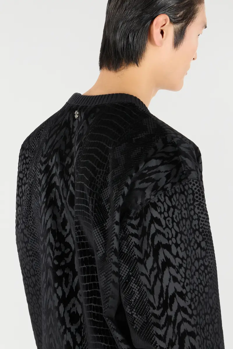 Roberto Cavalli Sweatshirt With Animal Print | Thumbnail 6 Roberto Cavalli Sweatshirt With Animal Print | Thumbnail 6