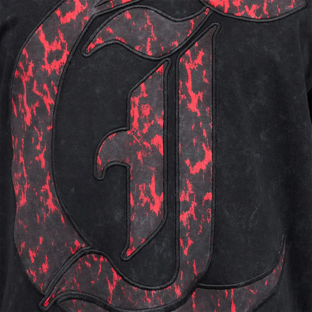Roberto Cavalli T-Shirt With JC Monogram Patch | Thumbnail 4 Roberto Cavalli T-Shirt With JC Monogram Patch | Thumbnail 4
