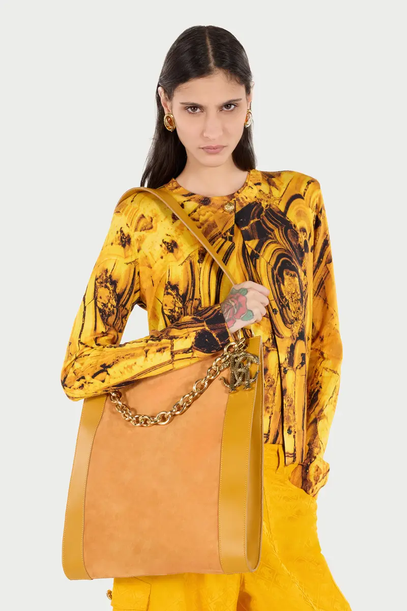 Roberto Cavalli Shoulder Bag With Chain | Thumbnail 2 Roberto Cavalli Shoulder Bag With Chain | Thumbnail 2