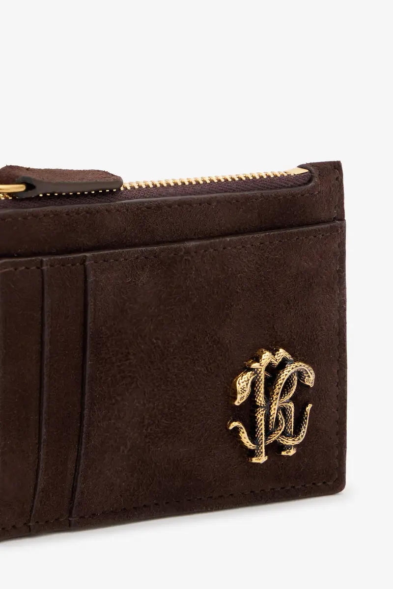 Roberto Cavalli Suede Purse | Thumbnail 3 Roberto Cavalli Suede Purse | Thumbnail 3