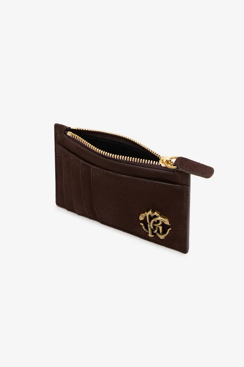 Roberto Cavalli Suede Purse | Thumbnail 4 Roberto Cavalli Suede Purse | Thumbnail 4