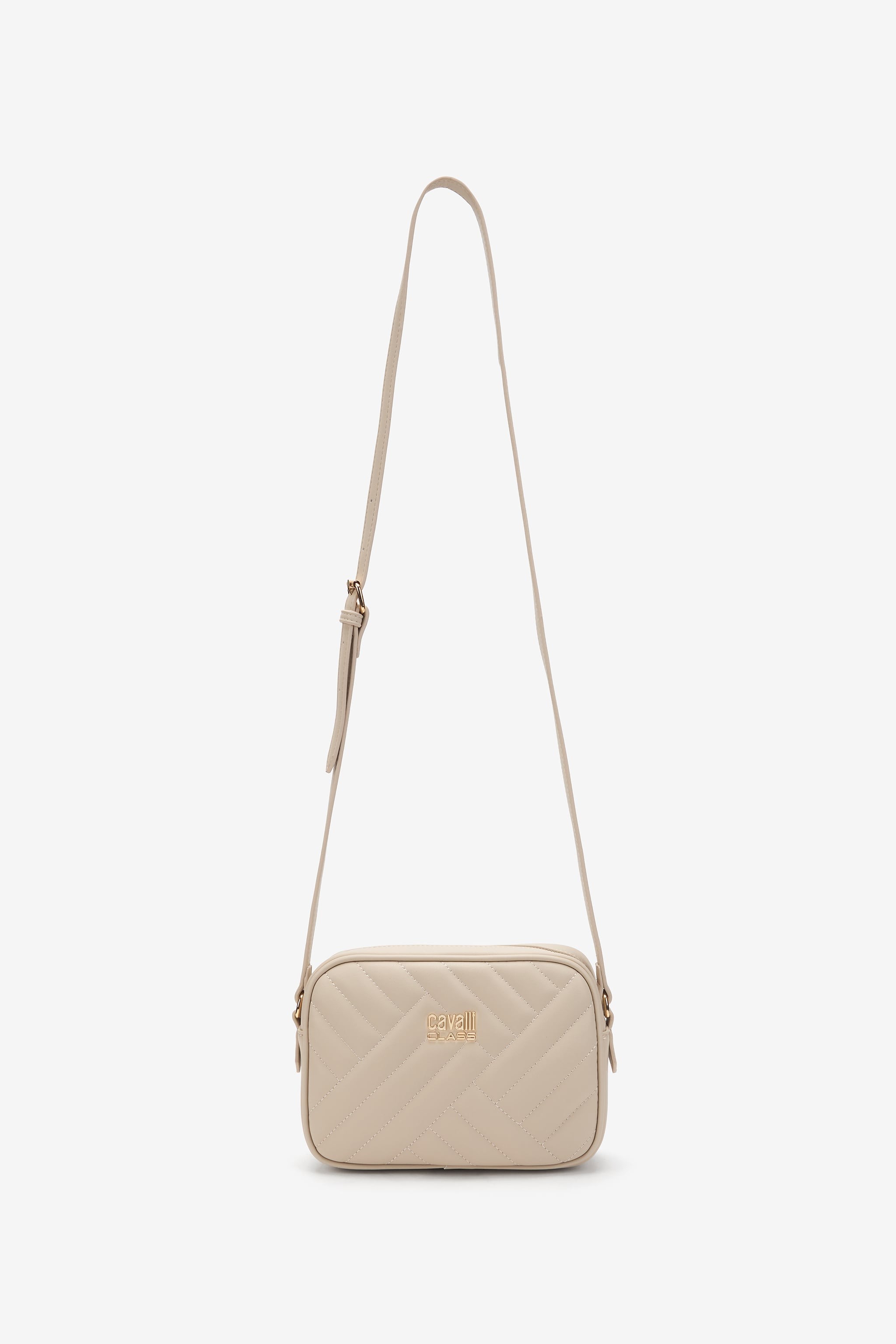 Roberto Cavalli Quilted Crossbody Bag