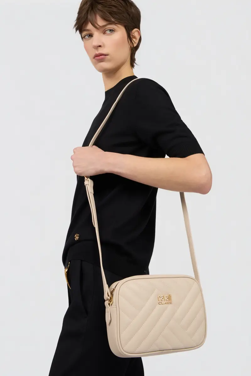 Roberto Cavalli Quilted Crossbody Bag | Thumbnail 2 Roberto Cavalli Quilted Crossbody Bag | Thumbnail 2