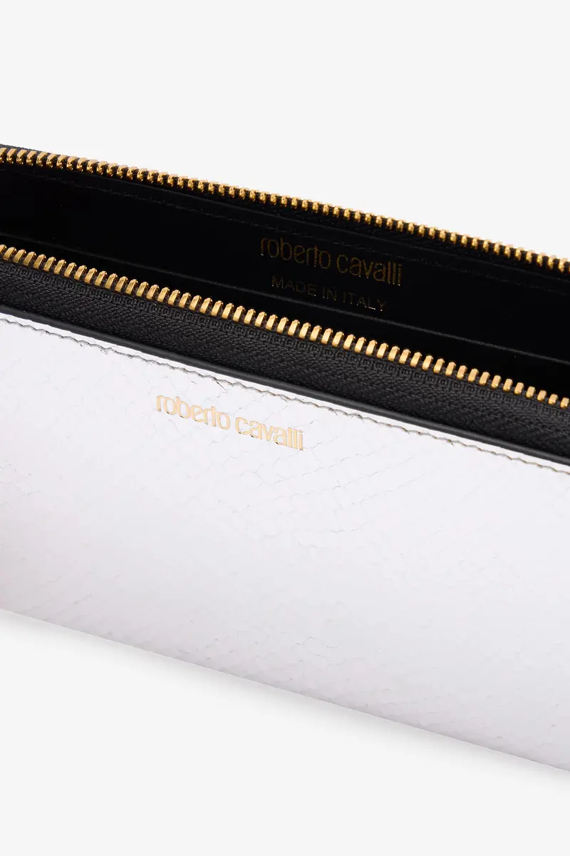 Roberto Cavalli Zip-Around Wallet with Snake Print | Thumbnail 7 Roberto Cavalli Zip-Around Wallet with Snake Print | Thumbnail 7