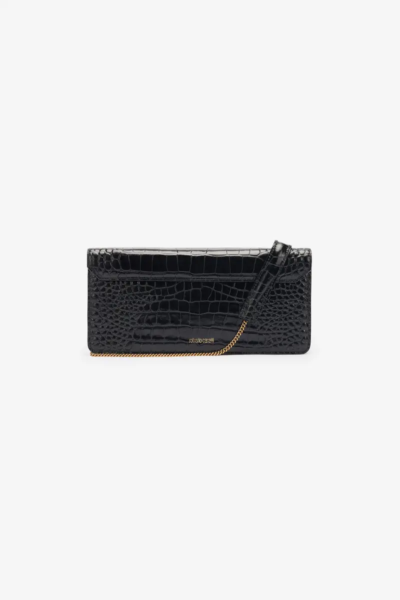 Roberto Cavalli Long Crocodile-Print Roar Pochette | Thumbnail 3 Roberto Cavalli Long Crocodile-Print Roar Pochette | Thumbnail 3