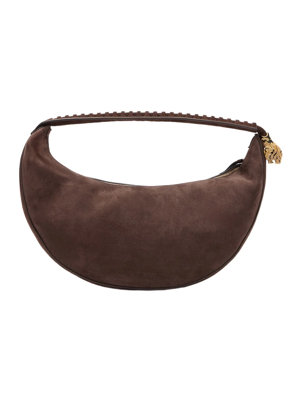 Roberto Cavalli Suede Hobo Roar Bag