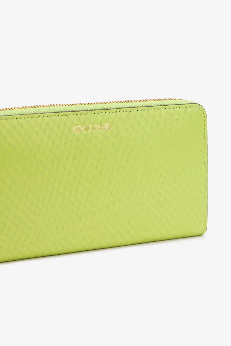 Roberto Cavalli Snake-Effect Wallet With Logo | Thumbnail 4 Roberto Cavalli Snake-Effect Wallet With Logo | Thumbnail 4