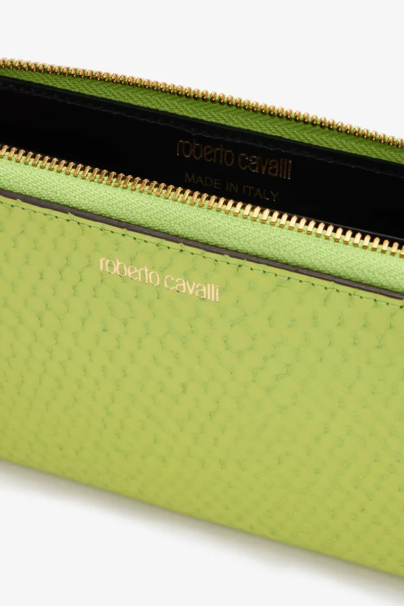 Roberto Cavalli Snake-Effect Wallet With Logo | Thumbnail 7 Roberto Cavalli Snake-Effect Wallet With Logo | Thumbnail 7
