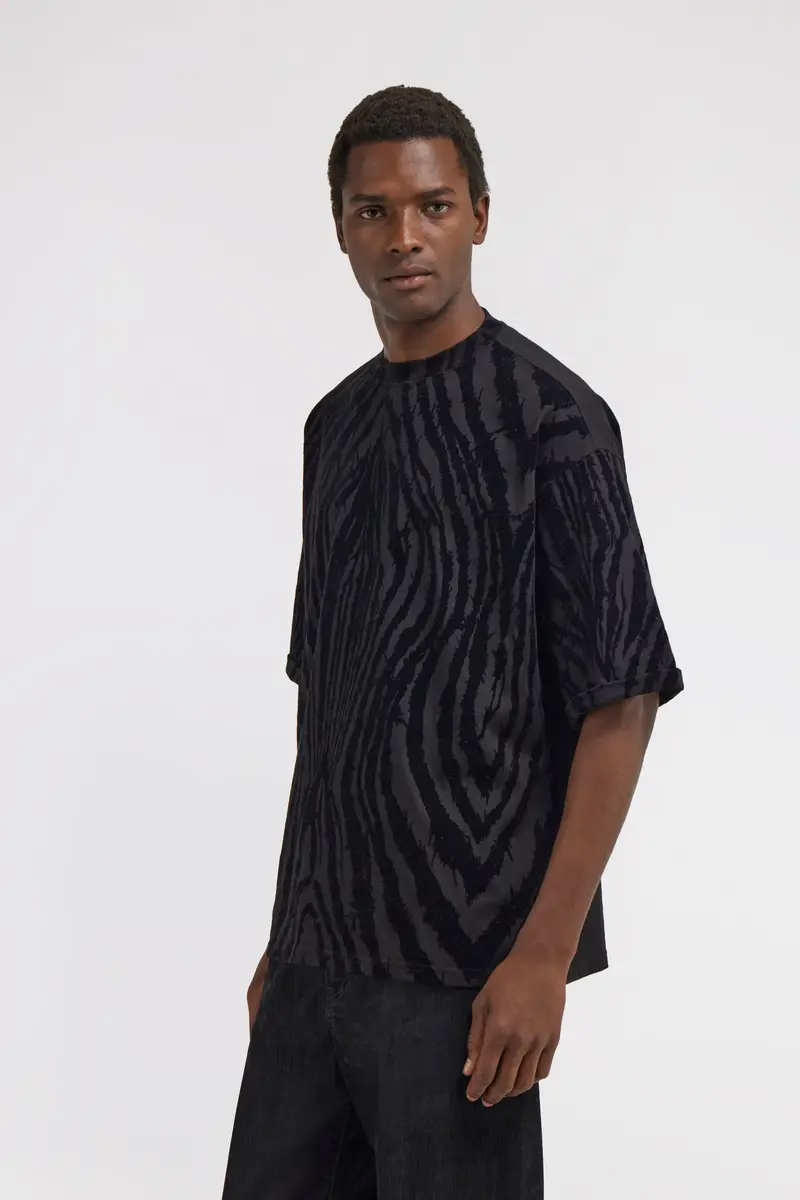 Roberto Cavalli Freedom Print T-Shirt | Thumbnail 4 Roberto Cavalli Freedom Print T-Shirt | Thumbnail 4
