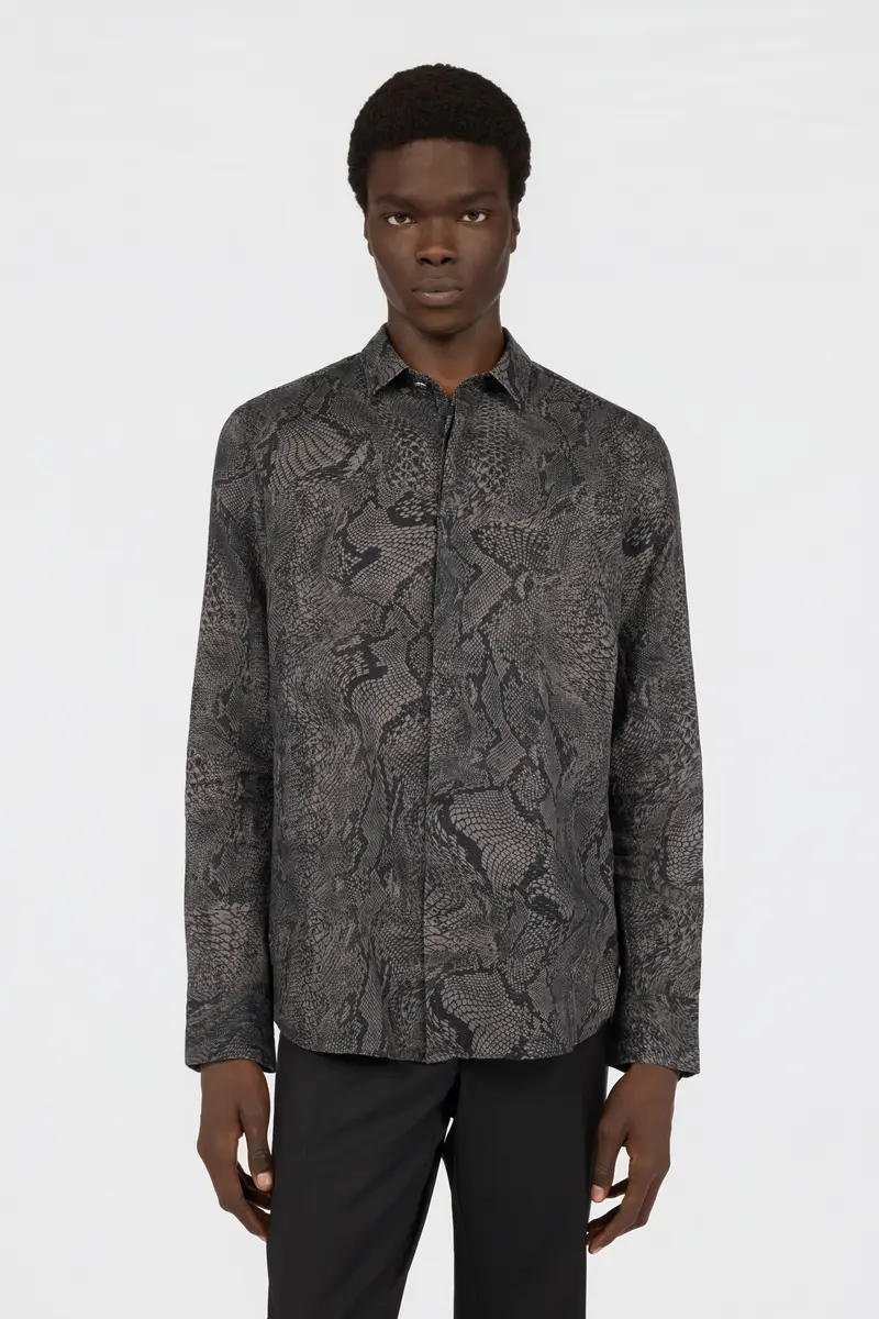 Roberto Cavalli Python Print Shirt | Thumbnail 2 Roberto Cavalli Python Print Shirt | Thumbnail 2