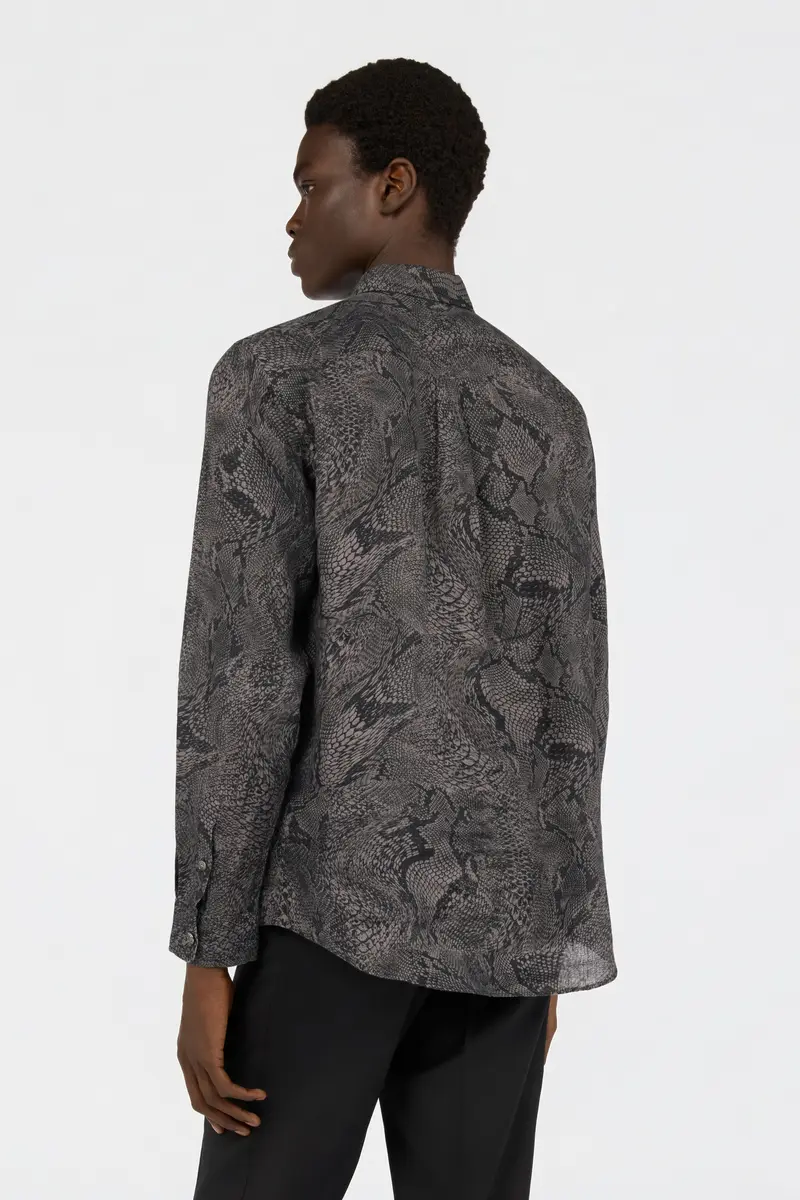 Roberto Cavalli Python Print Shirt | Thumbnail 3 Roberto Cavalli Python Print Shirt | Thumbnail 3