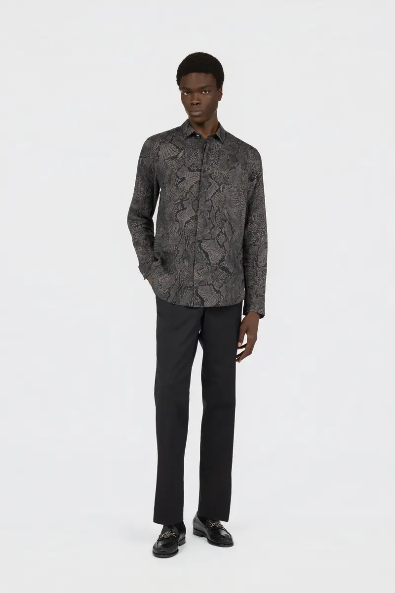 Roberto Cavalli Python Print Shirt | Thumbnail 6 Roberto Cavalli Python Print Shirt | Thumbnail 6