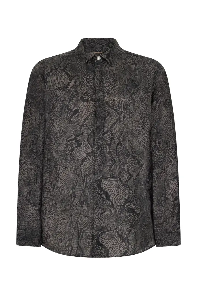 Roberto Cavalli Python Print Shirt