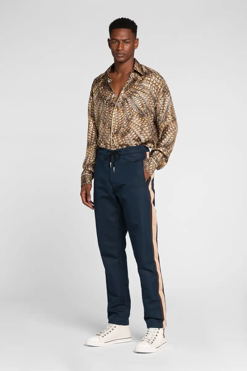 Roberto Cavalli Side-stripe drawstring track pants | Thumbnail 2 Roberto Cavalli Side-stripe drawstring track pants | Thumbnail 2