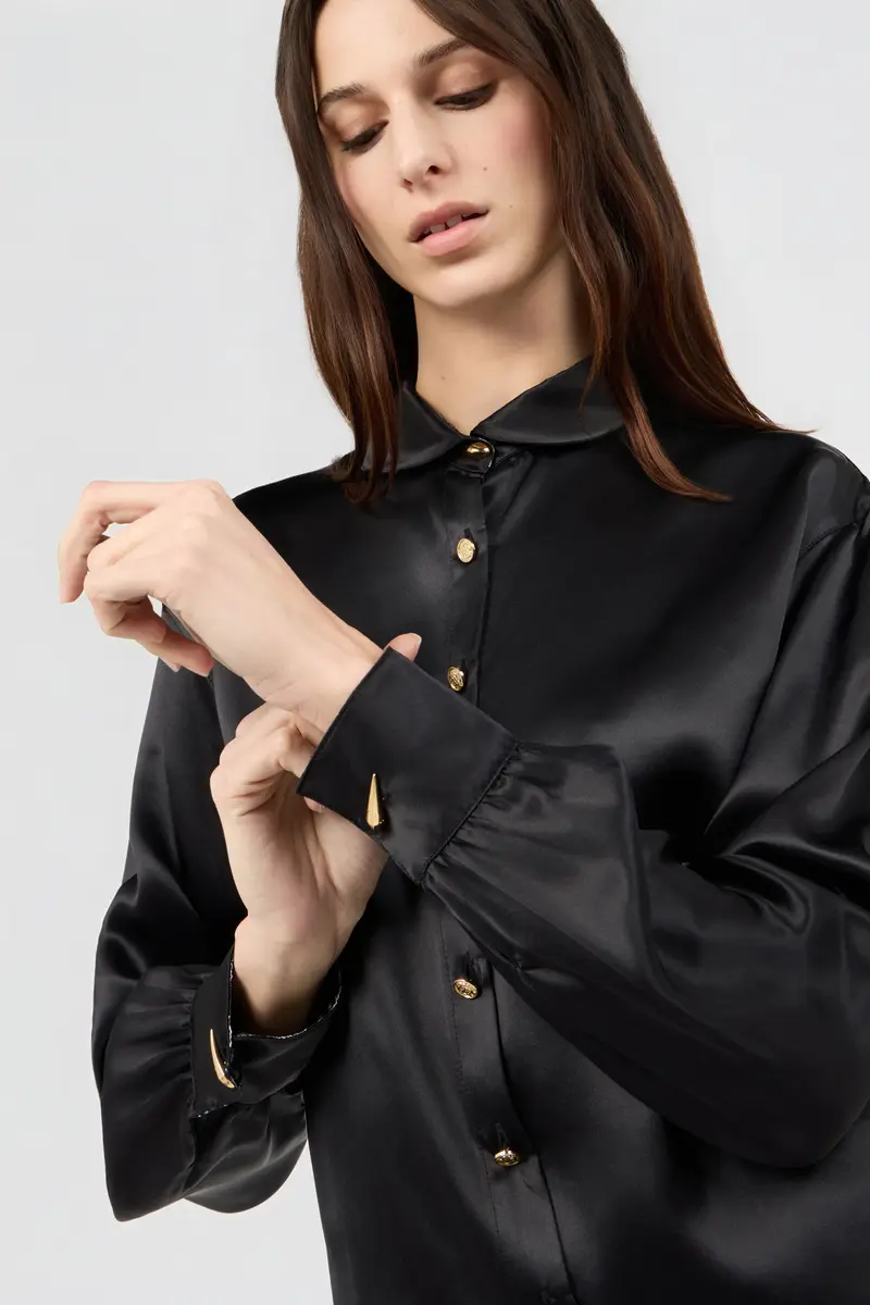 Roberto Cavalli Black Shirt | Thumbnail 4 Roberto Cavalli Black Shirt | Thumbnail 4