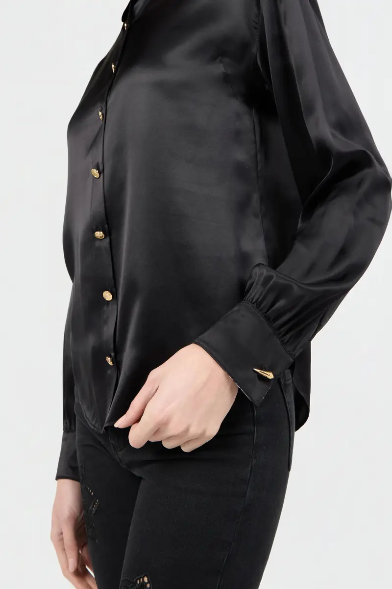 Roberto Cavalli Black Shirt | Thumbnail 5 Roberto Cavalli Black Shirt | Thumbnail 5