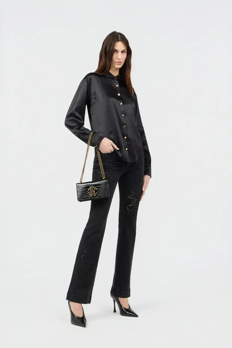 Roberto Cavalli Black Shirt | Thumbnail 6 Roberto Cavalli Black Shirt | Thumbnail 6