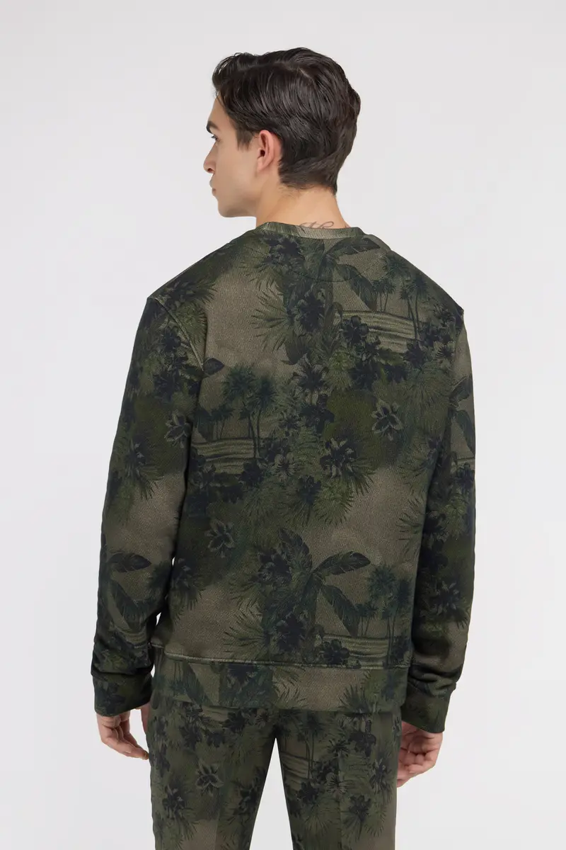 Roberto Cavalli Hawaii Green printed sweatshirt | Thumbnail 3 Roberto Cavalli Hawaii Green printed sweatshirt | Thumbnail 3