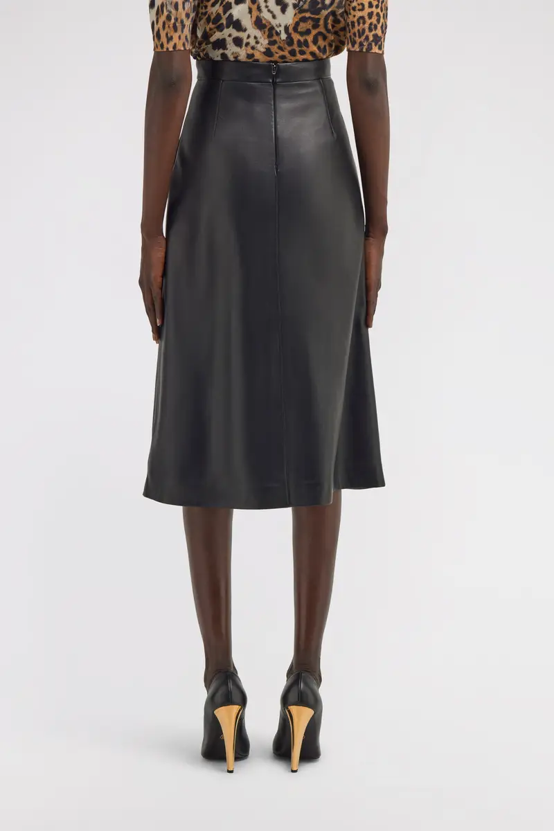 Roberto Cavalli Leather midi skirt | Thumbnail 3 Roberto Cavalli Leather midi skirt | Thumbnail 3