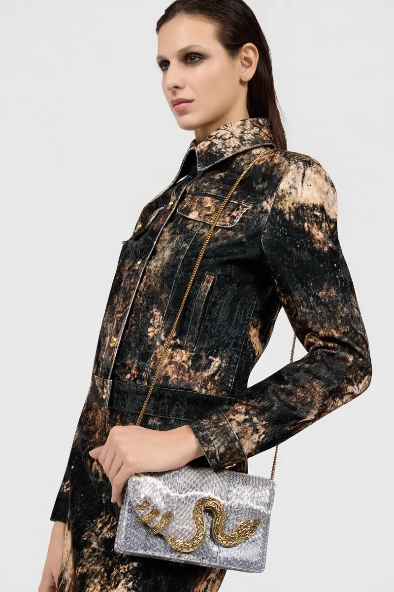 Roberto Cavalli Serpentine Shoulder Bag | Thumbnail 2