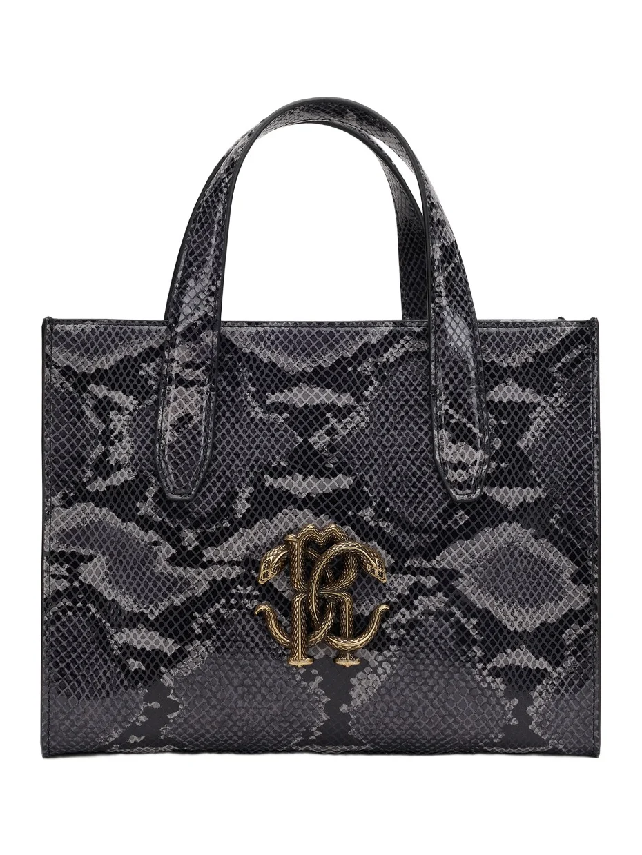Snake Print Shopping Bag Snake Print Shopping Bag